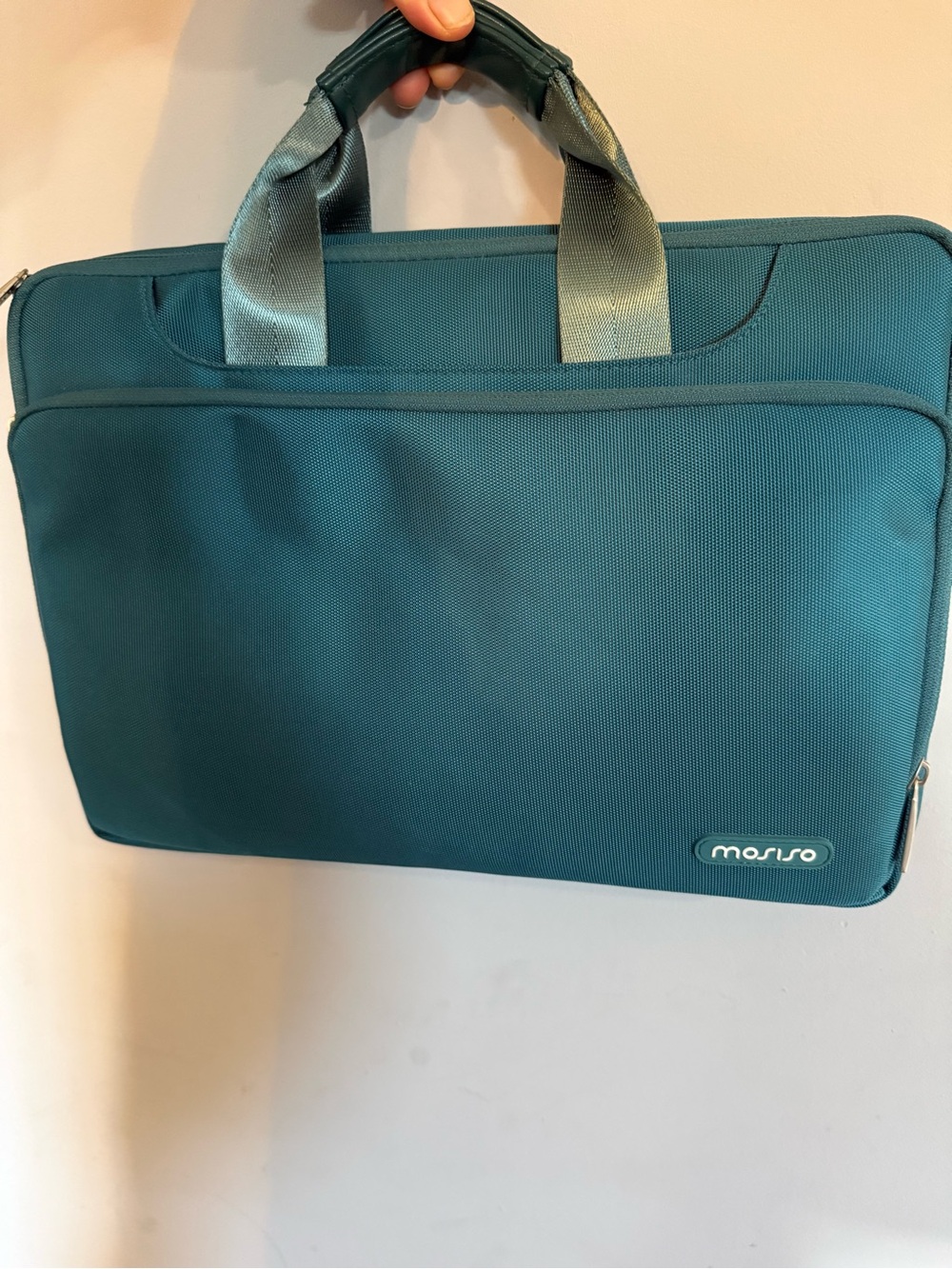 Teal Laptop Briefcase - Slim Professional Sleeve